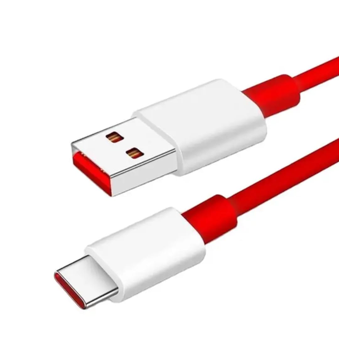 USB Type C Data Cable Fast Chargin120W Red Colour