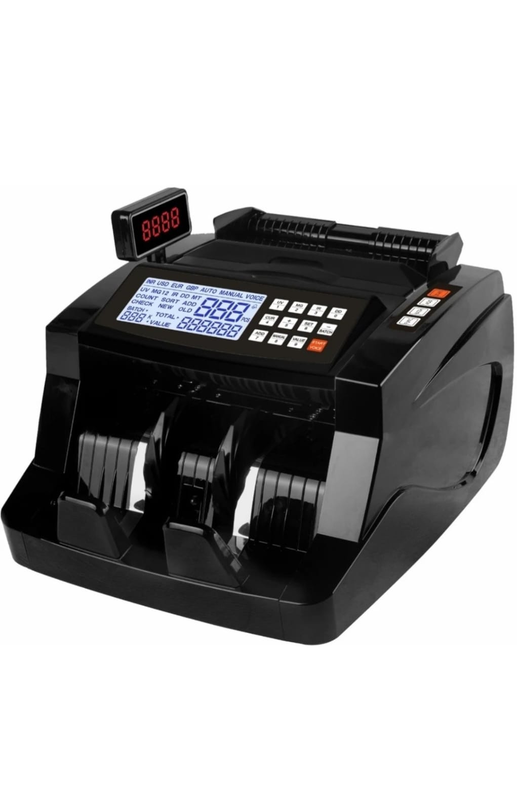 Black Color Bill Counters Money Counters  Machine